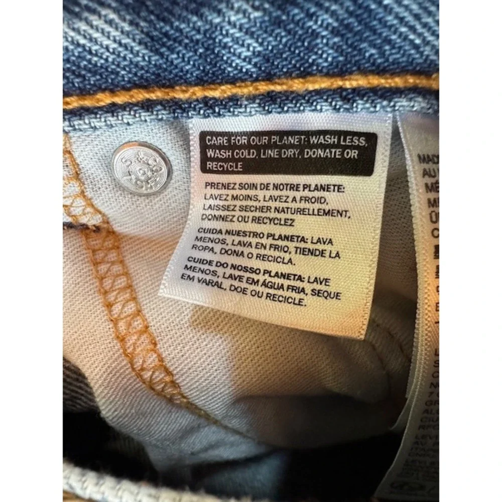 Levi's 505 Regular Fit Jeans Mens W34 L30‎ Blue Denim Classic